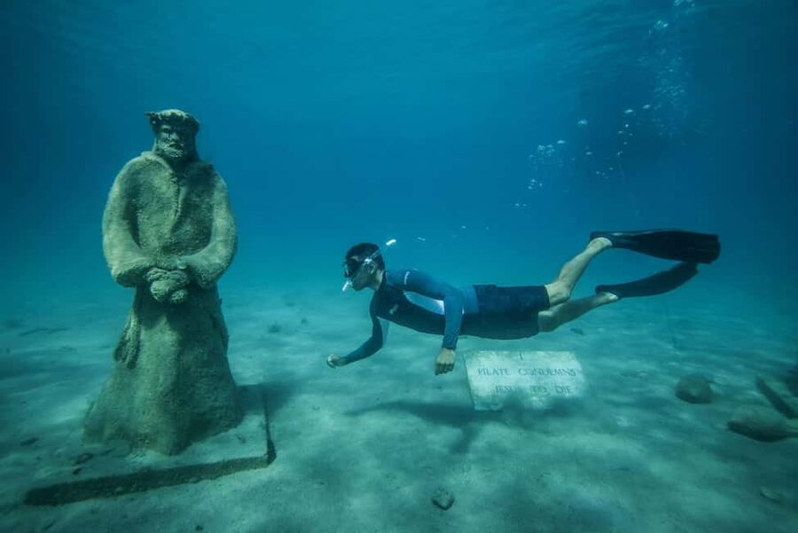 From Split: Blue Lagoon & Underwater Museum (Lunch & drinks) - Croatia’s Only Underwater Museum at Uvala Jelinak