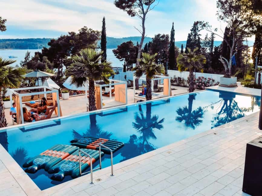 From Split: Brač Island Beach Bar and Pool Party - Split to Brač: the boat ride that sets the mood