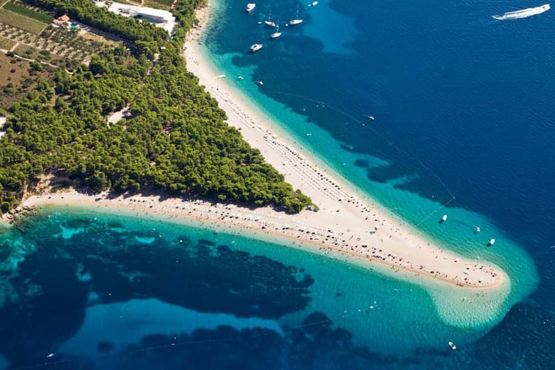 From Split: Catamaran Cruise to Bol, Golden Horn & Brač - The Summer Blues vibe: music, shade, and why the boat feels like part of the tour