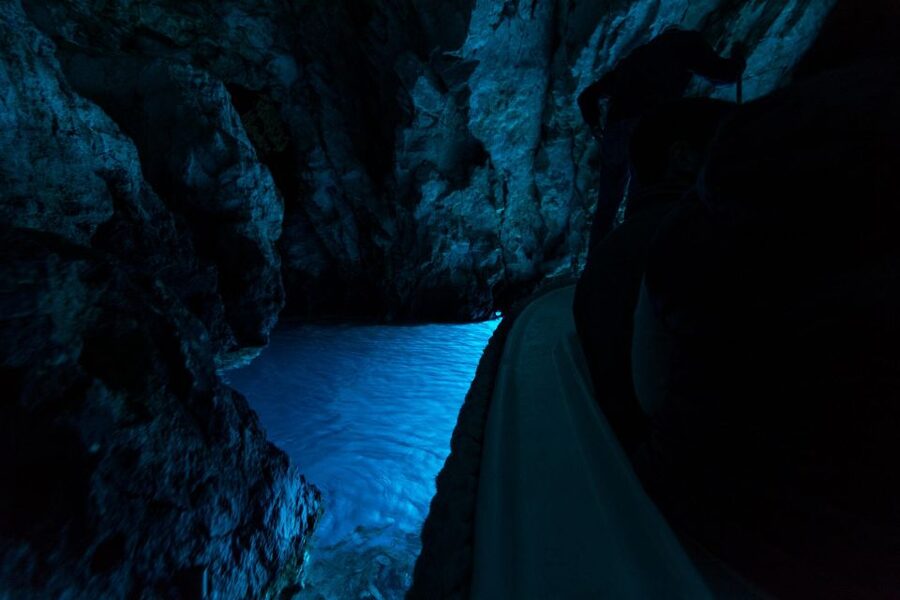 From Split, Croatia: Blue Cave & Hvar 5 Islands tour - Stiniva Cove Swim: Short Water Time With Big Cliff Energy