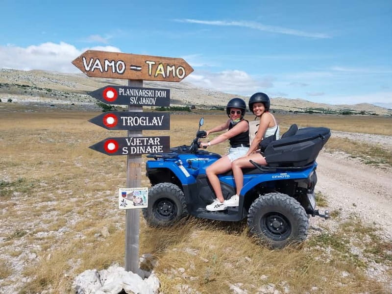 From Split: Dinara Nature Park Quad Adventure with Swimming - Key highlights worth knowing
