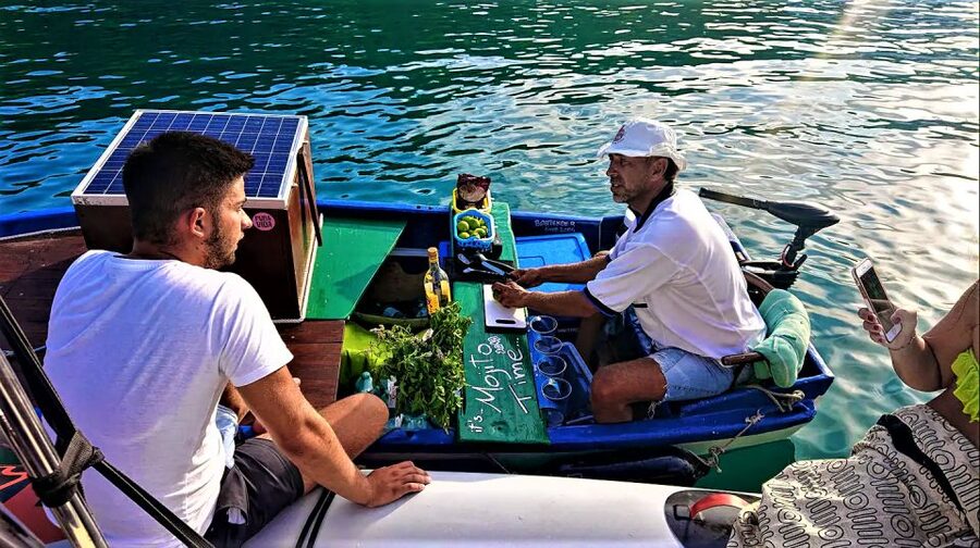 From Split: Half-day Trogir Tour & Speedboat to Blue Lagoon - Boat Comfort in Dalmatia: Wind Jackets, Bottled Water, and Smooth Crises