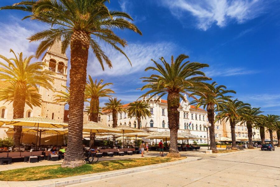 From Split: Krka Waterfalls Cruise & Trogir Walking Tour - Skradin: an hour to wander and swim