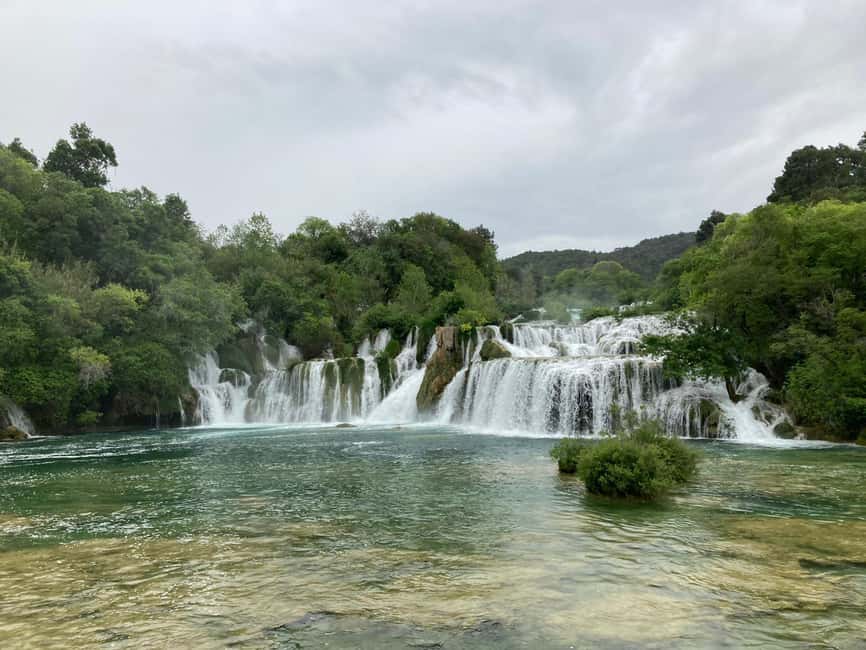 From Split: Krka Waterfalls Guided Tour & Ticket Discount - The Wooden Paths to Skradinski buk