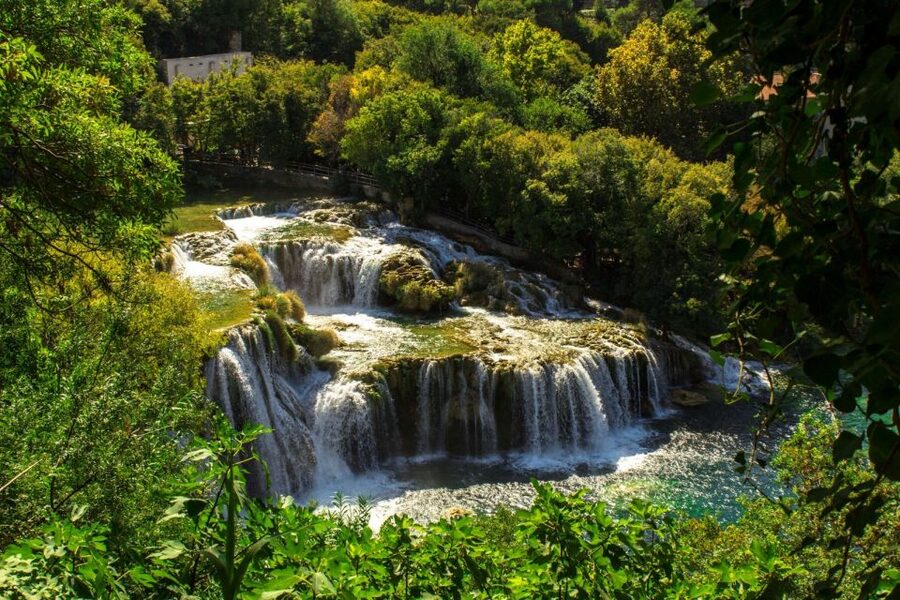 From Split: Krka Waterfalls Tour with Boat Ride & Swimming - Meeting in Split, then settling into an easy ride