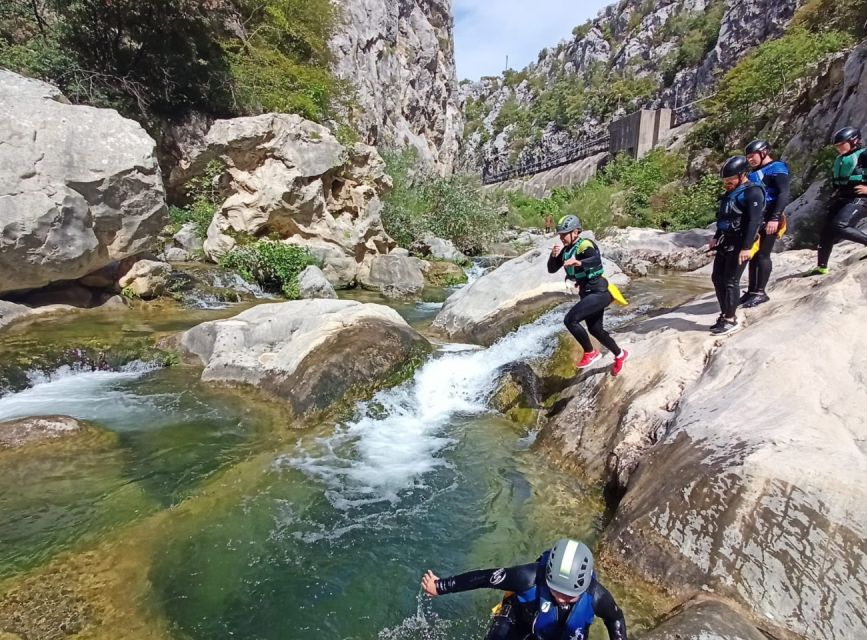 From Split/Omiš: Canyoning Cetina River + Free Photos/Video - The short, steep climb out and why you’ll feel it later