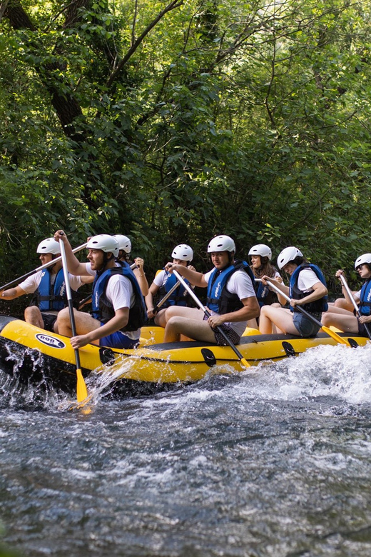From Split or Omiš: Rafting, Cliff Jumping, & Cave Exploring - The Cetina River Experience, Grade 2 and 3 Rapids on a Real 11km Run