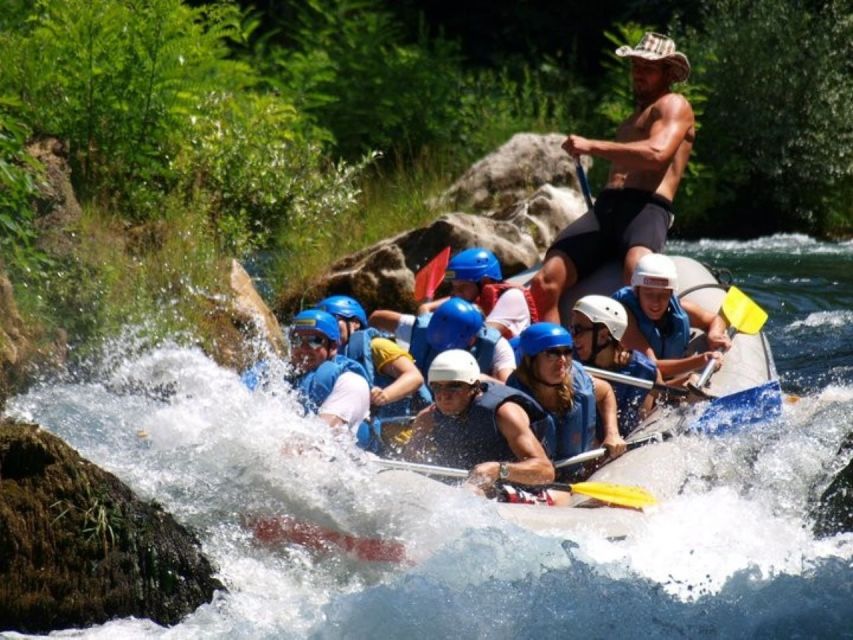 From Split or Trogir: Cetina River Rafting with Transfer - From Split or Trogir to Omiš: what the day timing really feels like