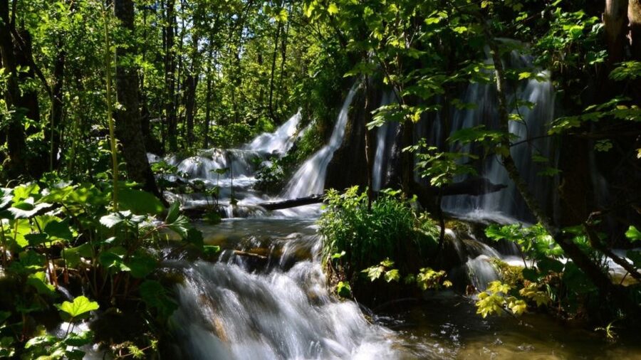 From Split or Trogir: Plitvice Lakes Trip with Entry Ticket - Inside the Park: Korana River Waterfalls and a Real Walking Plan