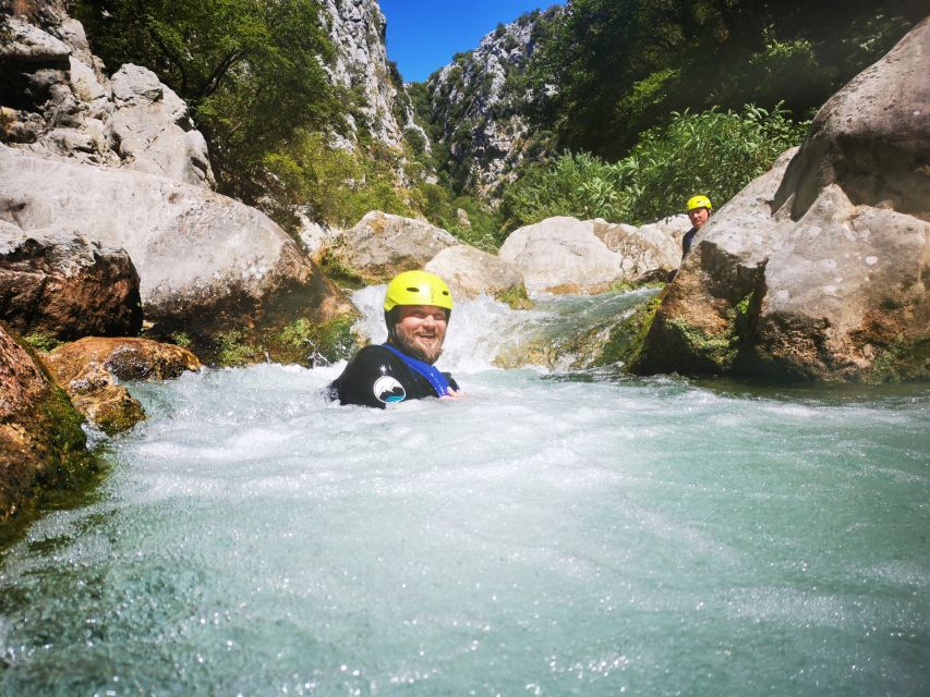From Split or Zadvarje: Cetina River Canyoning - Entering the Cetina canyon: from clear pools to rapids
