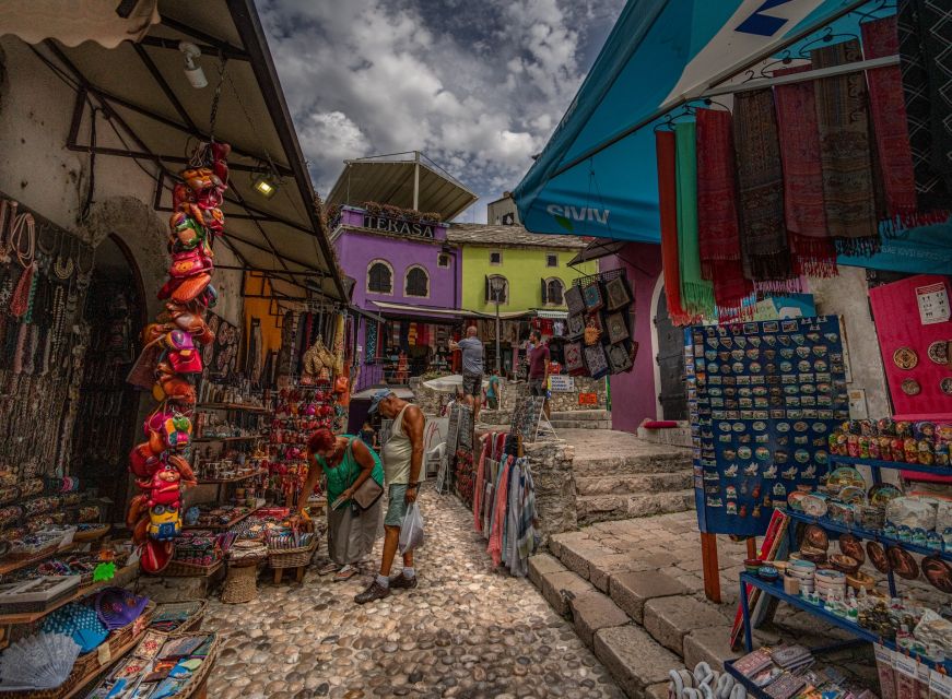 From Split: Private Guided Mostar & Kravica Waterfall Tour - Mostar walking time: old Bazaar streets and Stari Most