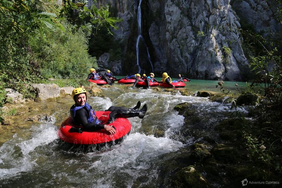 From Split: River Tubing on Cetina River - What you actually do on the river: calm floats, mini rapids, and little surprises