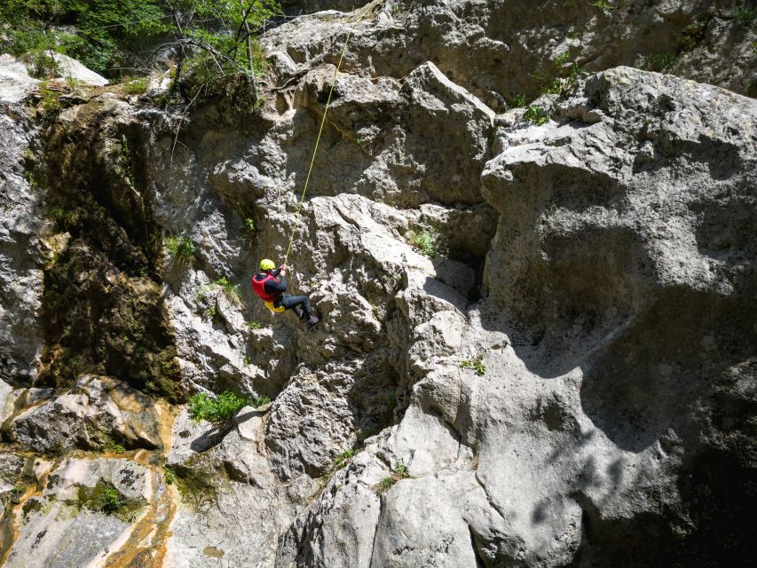 From Split/Šestanovac: Extreme Canyoning on Cetina River - Jumping and optional bigger drops, with real coaching