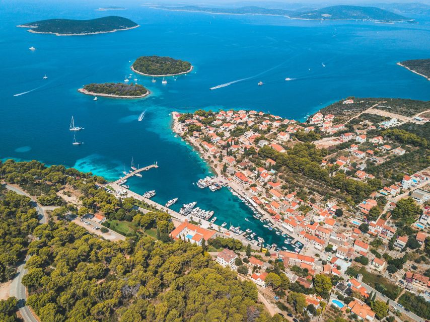 From Split: Trogir & Blue Lagoon Boat Tour with Snorkeling - UNESCO Trogir old town: Romanesque streets with real landmarks
