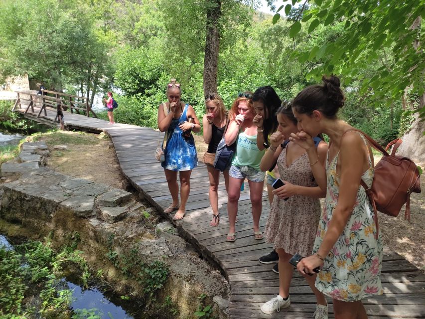 From Split & Trogir: Krka Waterfalls Day Tour with Boat Ride - Skradin in the afternoon: beach time, town strolling, and a practical swim window