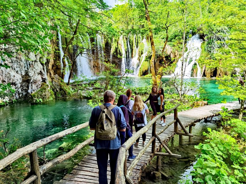 From Split/Trogir/Omiš: Plitvice Lakes Guided Group Tour - A 12-hour escape from the coast to Plitvice Lakes