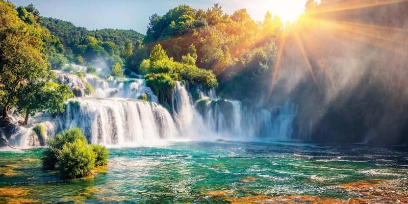 From Split/Trogir: Private Krka Waterfalls and Trogir Tour - Timing for the Skradin side, and the swim possibility