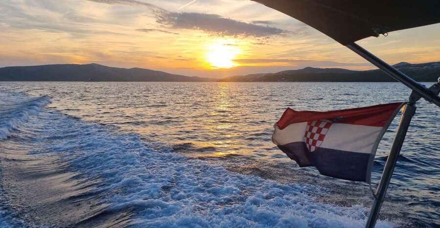 From Trogir: 3 islands half day tour with Blue Lagoon - The Blue Lagoon at Krknjaši: Snorkel Hour and Swimming Freedom