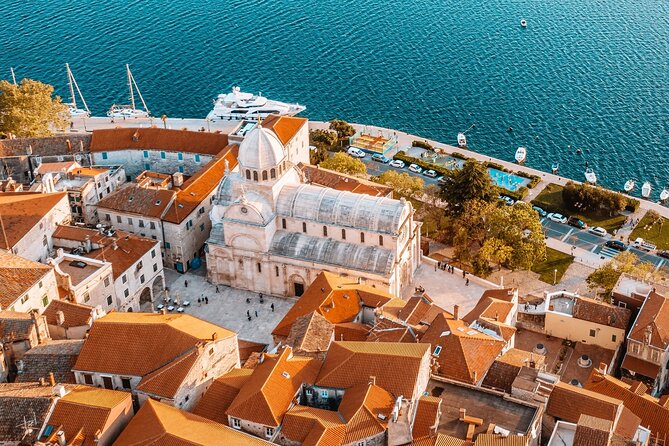 From Trogir, Seget, Okrug: Krka Waterfalls & Šibenik Culture Tour - Skradin for about an hour, a gentle reset before Šibenik