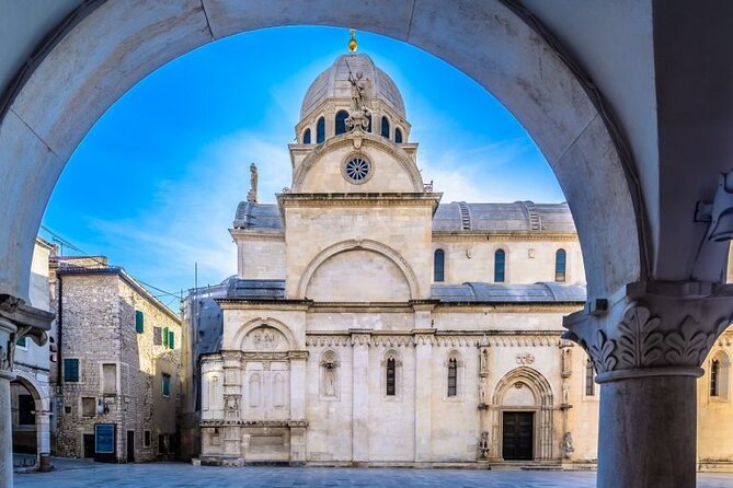 From Trogir, Seget, Okrug: Krka Waterfalls & Šibenik Culture Tour - Šibenik old town, Cathedral of St. James and quick wins for sightseers