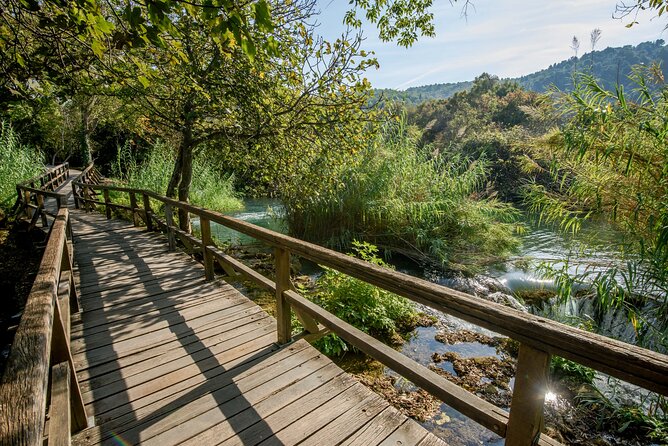 From Trogir, Seget, Okrug: Krka Waterfalls & Šibenik Culture Tour - Krka National Park and Skradinski buk, where the best views are built in