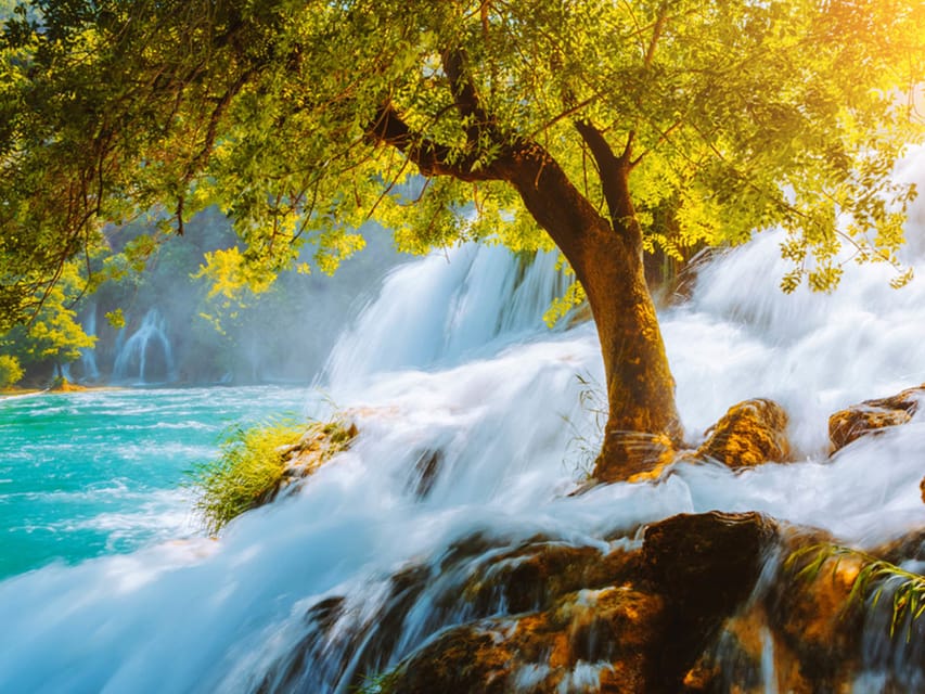 From Trogir, Seget & Okrug: Krka Waterfalls & Swimming - The Our Lady of Loreto Viewpoint Stop: Quick Photos, Big Payoff