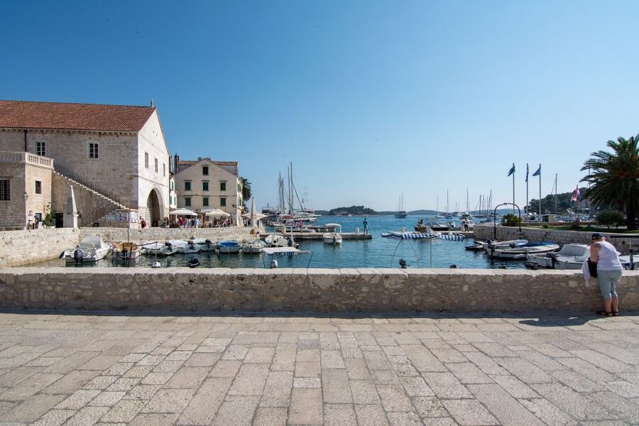 From Trogir/ Split: Hvar & Pakleni Islands Private Boat Tour - Starting at Matejuska pier, then coffee in Milna on Brac