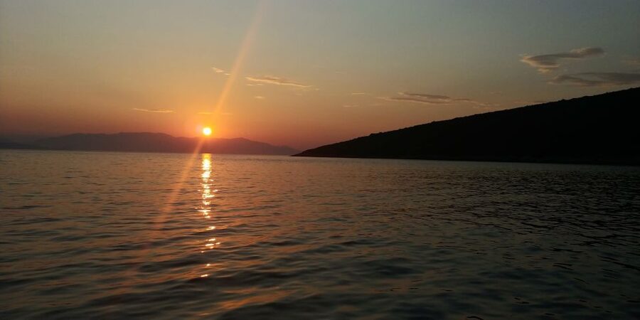 From Trogir: Sunset Private Tour - Maslinica at night: fishermen houses, boats, and the 1708 castle