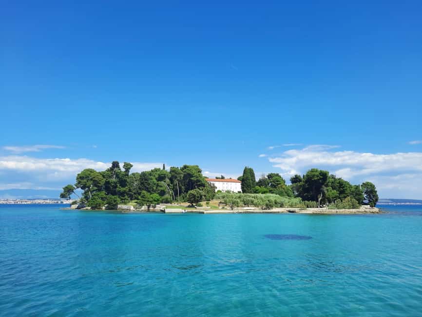From Zadar: Islands Boat Tour with Drinks - Cruise out of Zadar, then the first swim and snorkel break