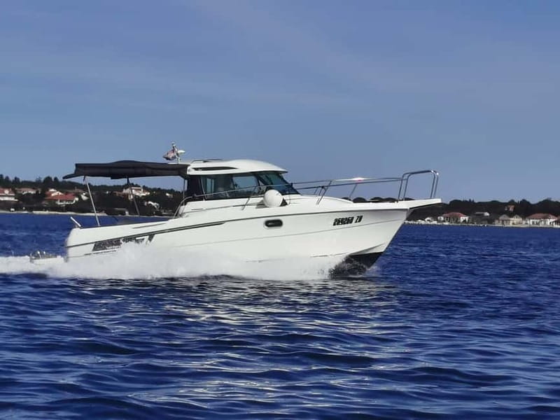 From Zadar: Islands Boat Tour with Drinks - Preko on Ugljan Island: coffee, photos, and real town time