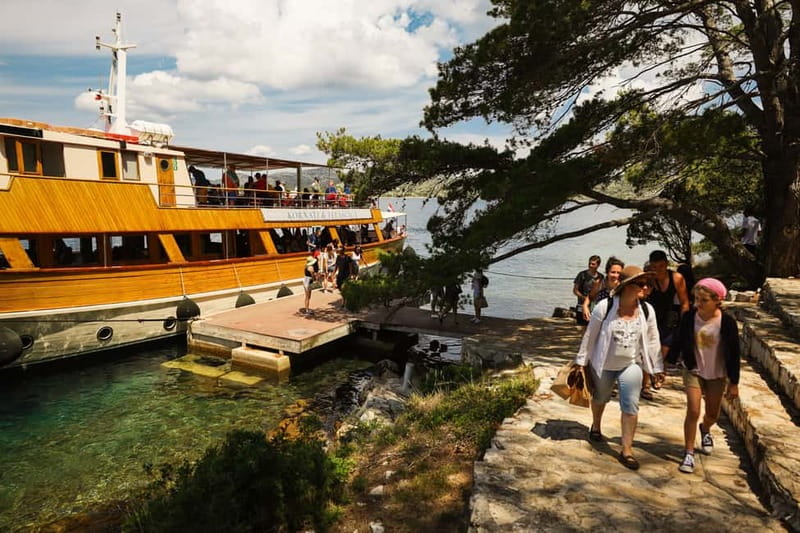 From Zadar: Kornati National Park and Telašćica with Ticket - The Boat Food Setup: Breakfast Sandwich, Lunch, and Free Wine