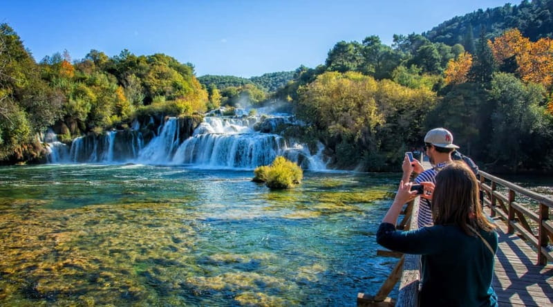 From Zadar: Krka Waterfalls AFTERNOON Tour -TICKETS INCLUDED - The guide and the communication system: Ivan’s style and the WhatsApp group