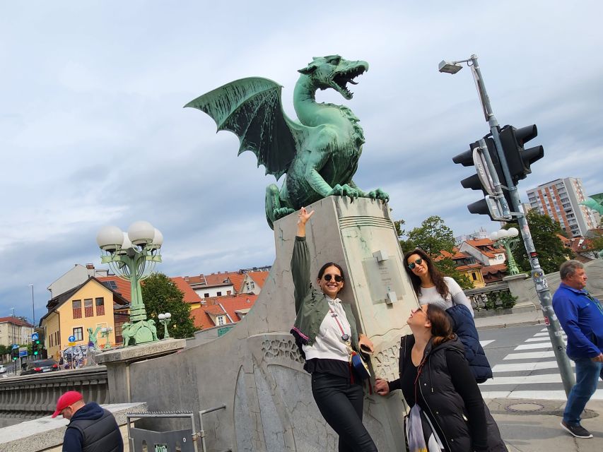 From Zagreb: Ljubljana and Lake Bled Guided Day Trip - Ljubljana old town walk, river views, and Dragon Bridge photos
