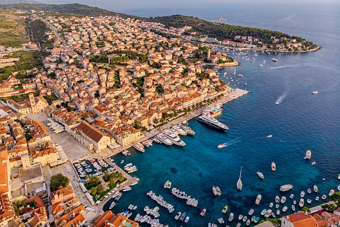 Full-Day Catamaran Cruise to Hvar & Pakleni Islands with Food and free Drinks - Stop 1, Brač Island: the first swim break and your morning reset