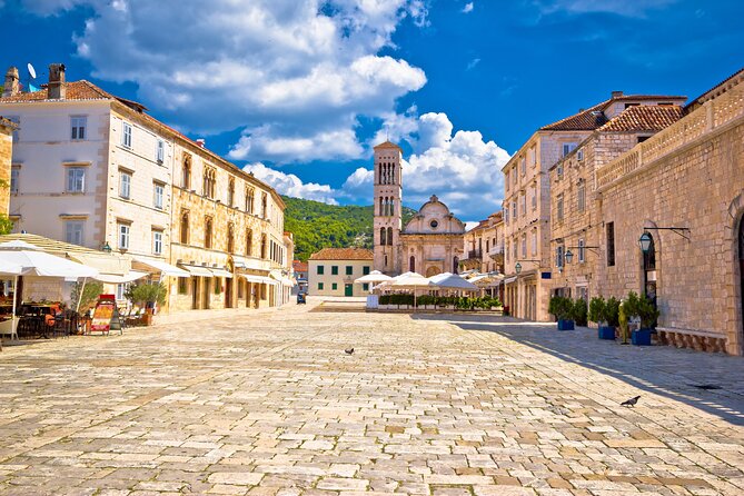 Full-Day Catamaran Cruise to Hvar & Pakleni Islands with Food and free Drinks - Pakleni Islands swim stop: where the day turns into pure water time