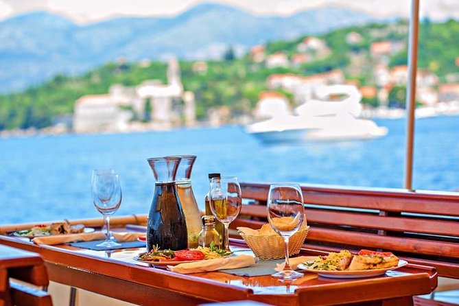 Full-Day Dubrovnik Elaphite Islands Cruise with Lunch and Drinks - Sipan Island: fishermen’s port, olive-tree bragging rights, and a pirate-defense castle
