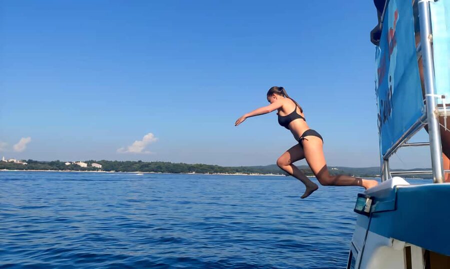 Funtana: Lim Fjord Cruise to Pirate’s Cave with Snorkeling - Starting at Marina Funtana, Finding Andrea and the Turquoise Boat