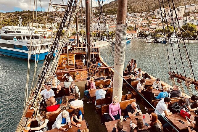 Galleon Elafiti Islands Cruise from Dubrovnik with Lunch - A traditional wooden galleon cruise with modern comfort