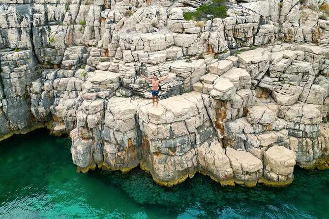 Golden Horn Beach & North Shore of Hvar Island Private Boat Tour - Stop 1 on Brac: Zlatni Rat Beach, Golden Horn time