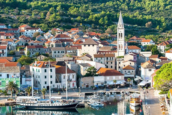 Golden Horn Beach & North Shore of Hvar Island Private Boat Tour - Stop 3 in Vrboska: fjord-like bay village time that feels calmer