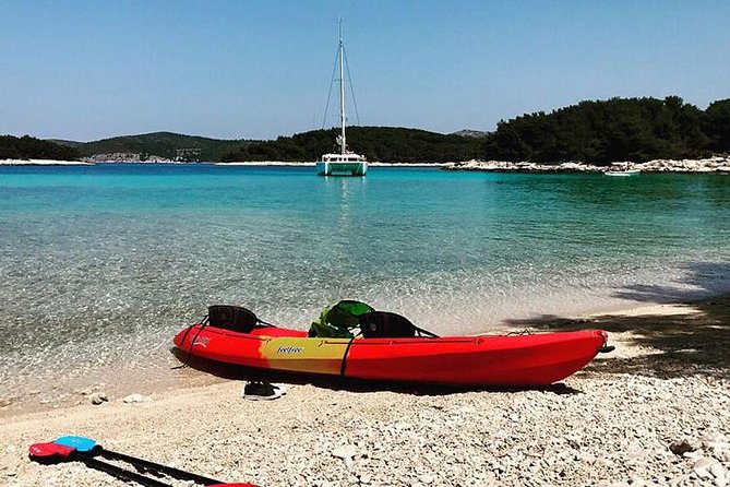 Guided kayaking tour to Pakleni islands - Lunch on Pakleni and the Tri Grede 10 percent discount
