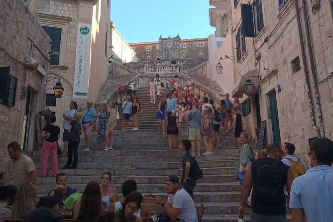 History Walking Tour: Charm of Old Dubrovnik - Franciscan Church and Monastery square: St Saviour, Onofrio, and the pharmacy