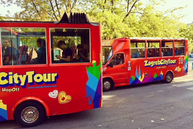 Hop On Hop Off Panoramic bus - Zagreb City Tour - Your pass-by route, from Cathedral area down to Mirogoj Cemetery