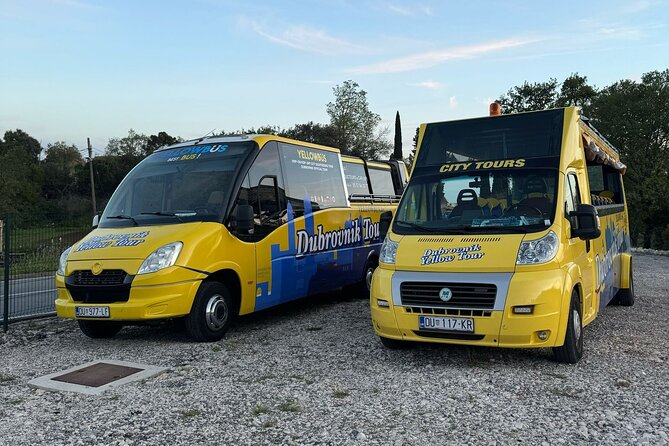 Hop-On Hop-Off Yellow Cabrio Tour: Discover Dubrovnik in 1.5 hour - Price and value at about $24.20 per person