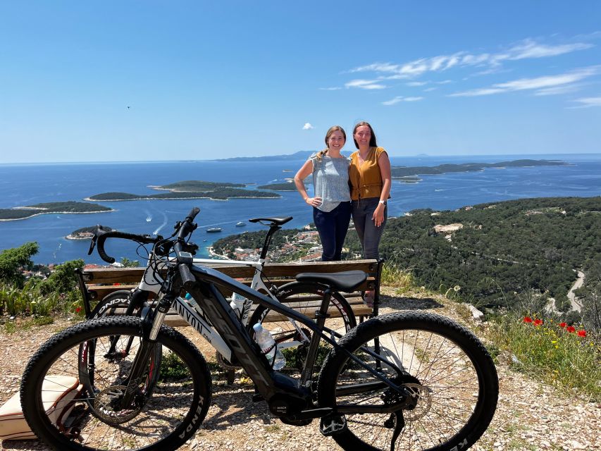 Hvar Island Guided E-bike Tour - First Village Stops and Lookout Photos: The Ride as the Attraction