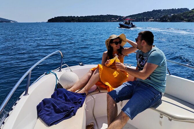 Islands & Caves Private Tour with pickup, drinks & fuel included - Sjekirica Beach: The Last Swim Stop Before You Head Back