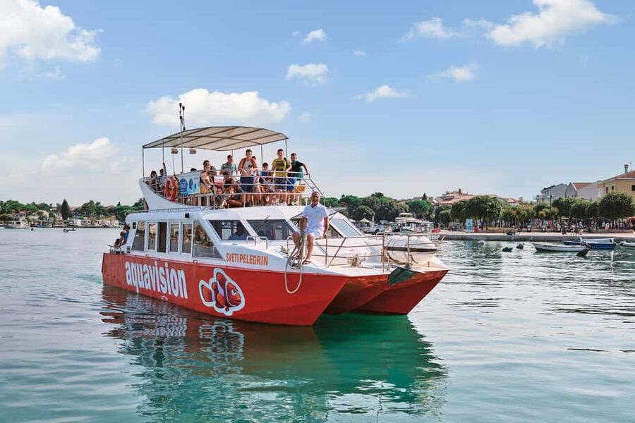 Istria: Aquavision Glassboat panoramic tour of Umag - Stops that actually change what you see
