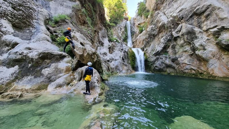 Iz Omisa: Extremni Canyoning na rijeci Cetini/ Free photos - Ending near Kraljevac: the old power plant finish and why it is a nice reset