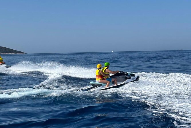 Jet Ski safari - The Blue Lagoon and Krknjasi Bay swim break near Drvenik Veli