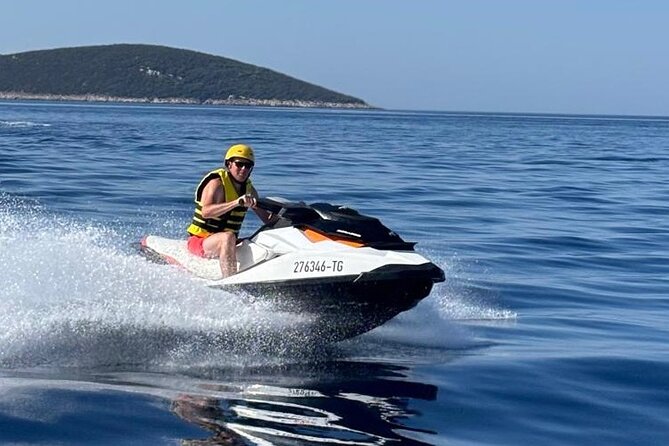 Jet Ski safari - Snorkeling time and the underwater statues moment